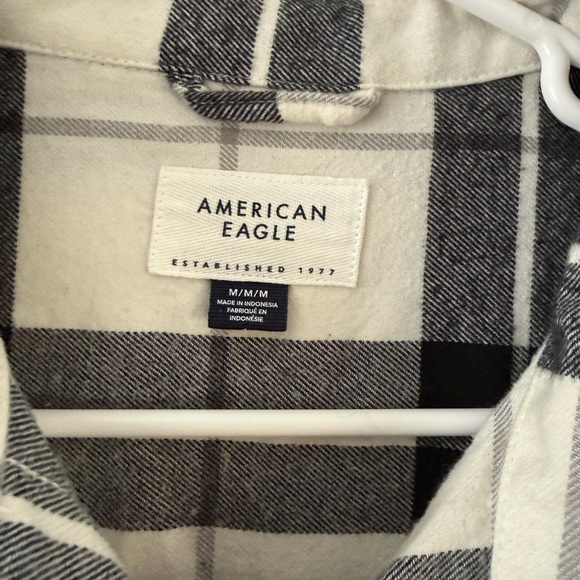 American Eagle Women’s Button Down Flannel 100% Cotton - Picture 2 of 8